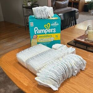 Pampers Swaddlers- Newborn Size